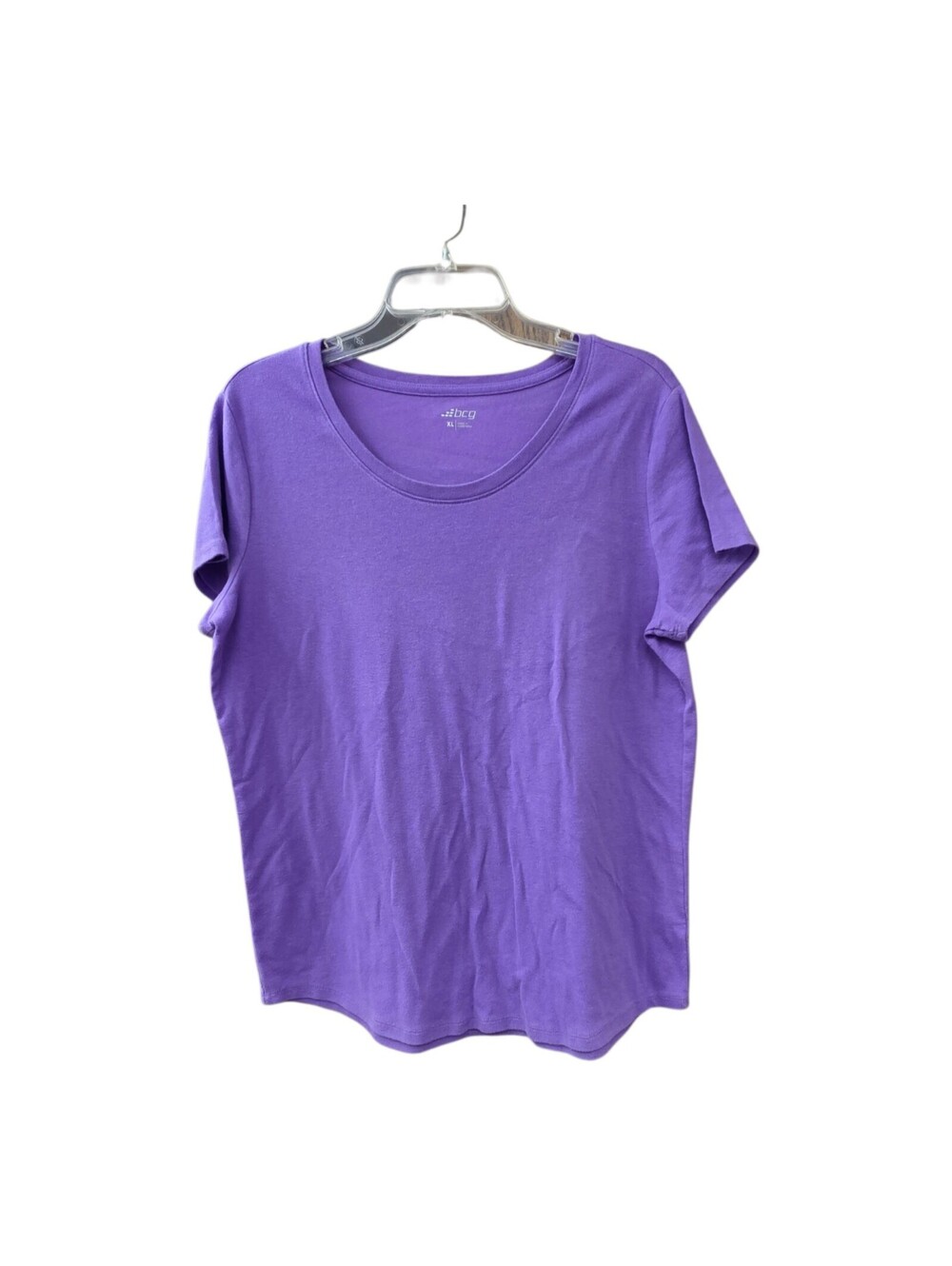Bcg purple shortsleeve tshirt womens